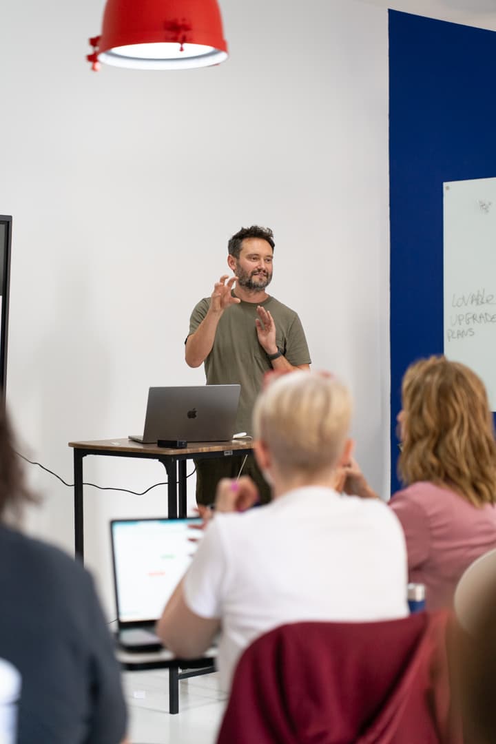 Matt teaching n8n automation